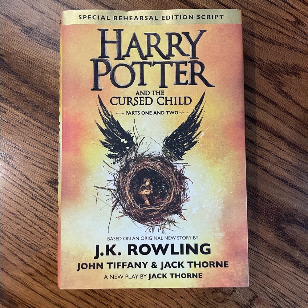 Harry Potter and the Cursed child hard back